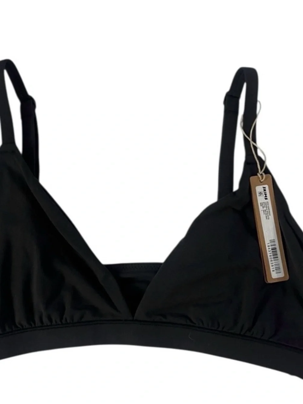 SKIMS Fits Everybody Triangle Bralette - Black - Picture 5 of 6